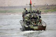 The Serbian Armed Forces at the ceremony in Novi Sad