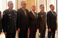 Minister Vulin: Serbia is proud of defence system members