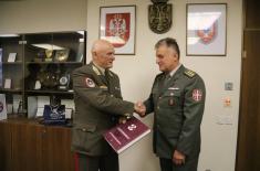 Head of the Hungarian Medical Services visiting our Military Health Department