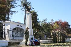 The Tree of Peace planted at the Memorial Complex “Šumarice” near Kragujevac