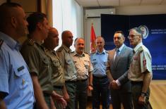 Reception ceremony for officers after completion of General Staff Course abroad