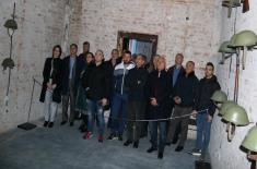 Families of Warriors Fallen in NATO Aggression and Veterans from Montenegro Visited Exhibition “Defence 78”