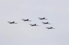 The Serbian Armed Forces at the ceremony in Novi Sad