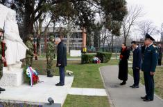 Delegation of the Ministry of Defense and the Serbian Armed Forces laid wreaths on the occasion of the Defenders of Fatherland Day