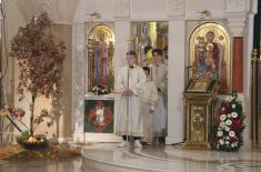 Members of the Ministry of Defence and Serbian Armed Forces Welcomed Christmas Day in the Saint Sava Church