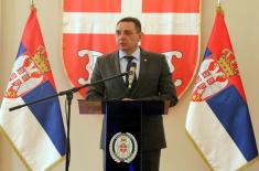 Minister Vulin: Serbia is proud of defence system members
