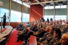 Lecture by Minister Stefanović at the School of National Defence