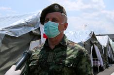 The Serbian Armed Forces Set up a Field Hospital in Novi Pazar