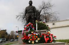 Wreath-laying ceremony on the occasion of Veterans Day