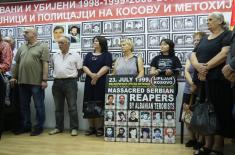 Министар Вулин: Међународна заједница да понови истраге о масакрима над Србима на Косову и Метохији