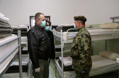 The Protector of citizens Pašalić at the Reception Centre in Subotica: Everything needed for the accommodation of people has been provided