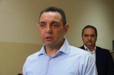 Minister Vulin: Citizens of Serbia have confidence in Military Medical Service