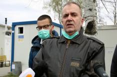 The Protector of citizens Pašalić at the Reception Centre in Subotica: Everything needed for the accommodation of people has been provided