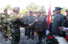 Minister Vulin: The military is our rampart against any evil, crime and storm