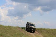 Off-road vehicle Zastava NTV reliable on different types of terrain