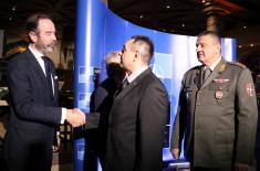 Minister Vulin at the reception on the occasion of handover of the NATO Contact Point Embassy