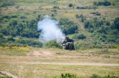 Minister Vučević attends PASARS firing demonstration at Pasuljanske Livade range