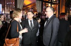 Minister Vulin at the reception on the occasion of handover of the NATO Contact Point Embassy