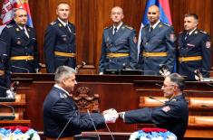 Celebration upon completion of studies of 8th class of Advanced Security and Defense Studies and officers of 62nd class of General Staff Advanced Studies