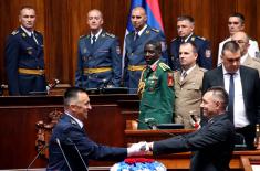 Celebration upon completion of studies of 8th class of Advanced Security and Defense Studies and officers of 62nd class of General Staff Advanced Studies