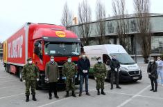  Donations to temporary hospitals in Belgrade, Novi Sad and Niš