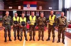 Driving competition on the occasion of the Day of safety of military traffic participants
