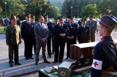 Minister Vulin: Members of the Serbian military medical service – the best people in the worst of times