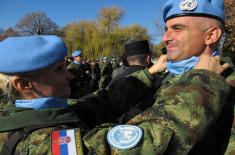 Свечани испраћај мировњака Прве бригаде у Либан