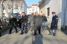 Ministar odbrane obišao novosadske vojne penzionere korisnike privremenog smeštaja