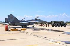 Preparation of pilots for shooting at “Shabla” training grounds