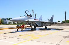 Preparation of pilots for shooting at “Shabla” training grounds