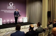 Ministar Vulin: Suštinsko pitanje naše i bezbednosti čitavog regiona je pitanje velike Albanije