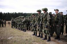 Chief of General Staff visits participants in Slavic Brotherhood 2016