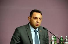 Ministar Vulin: Suštinsko pitanje naše i bezbednosti čitavog regiona je pitanje velike Albanije