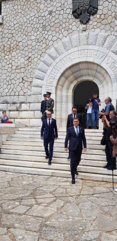 Minister Vulin attends ceremony marking the 102nd anniversary of the retreat of the Serbian Army to the island of Corfu