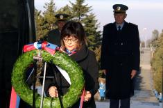 National Assembly Speaker laid wreath at Tomb of the Unknown Soldier on Avala