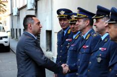 Minister Vulin: We are proud of courage of our pilots
