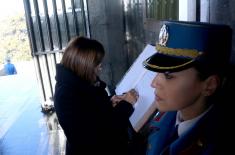 National Assembly Speaker laid wreath at Tomb of the Unknown Soldier on Avala