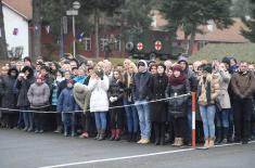 December class of soldiers took the oath