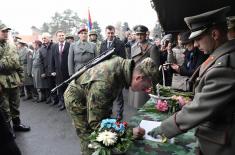 December class of soldiers took the oath