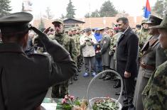 December class of soldiers took the oath