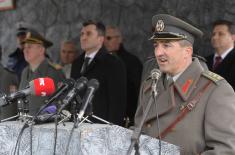 December class of soldiers took the oath