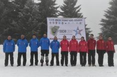 Preparations of the military skiers for the Winter Military Olympics