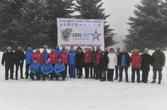 Preparations of the military skiers for the Winter Military Olympics