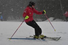 Припреме војних скијаша за Зимску војну олимпијаду