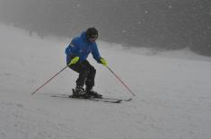 Preparations of the military skiers for the Winter Military Olympics