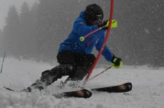 Preparations of the military skiers for the Winter Military Olympics