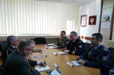 Enhancement of cooperation with Defence Attachés accredited in the Republic of Serbia