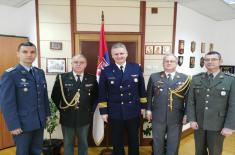 Enhancement of cooperation with Defence Attachés accredited in the Republic of Serbia