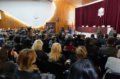 Commemoration Service Held for the Perished Workers of the TOF Kragujevac